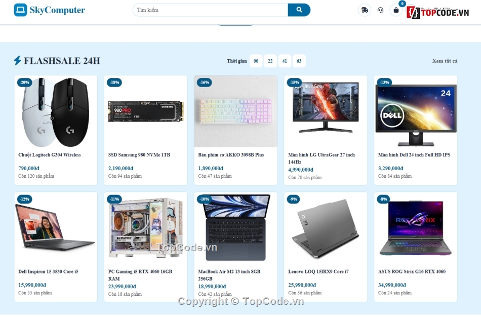 Web bán máy tính,giao diện,máy,tính